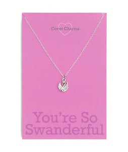 Covet Dance You're So Swanderful Necklace