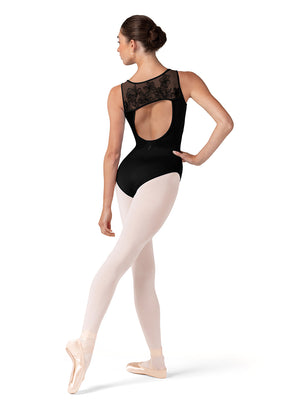 Bloch Layla Embroidered Tank Leotard