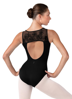 Bloch Layla Embroidered Tank Leotard