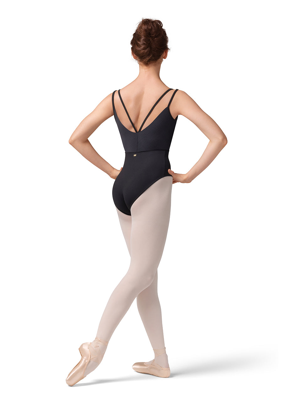 Mirella Zephyr Double Strap Cami Leotard