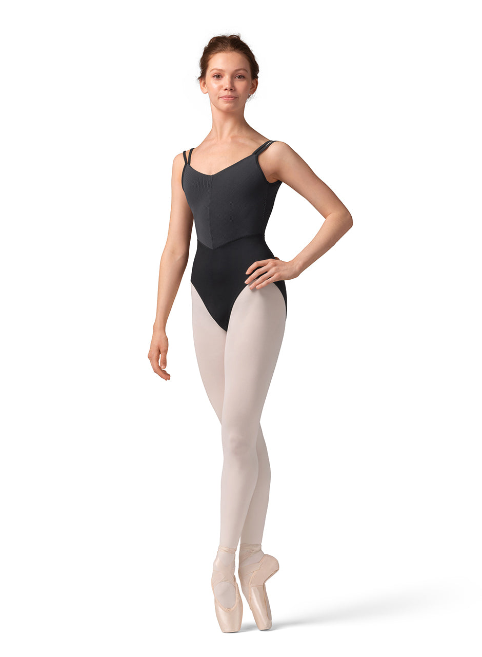 Mirella Zephyr Double Strap Cami Leotard