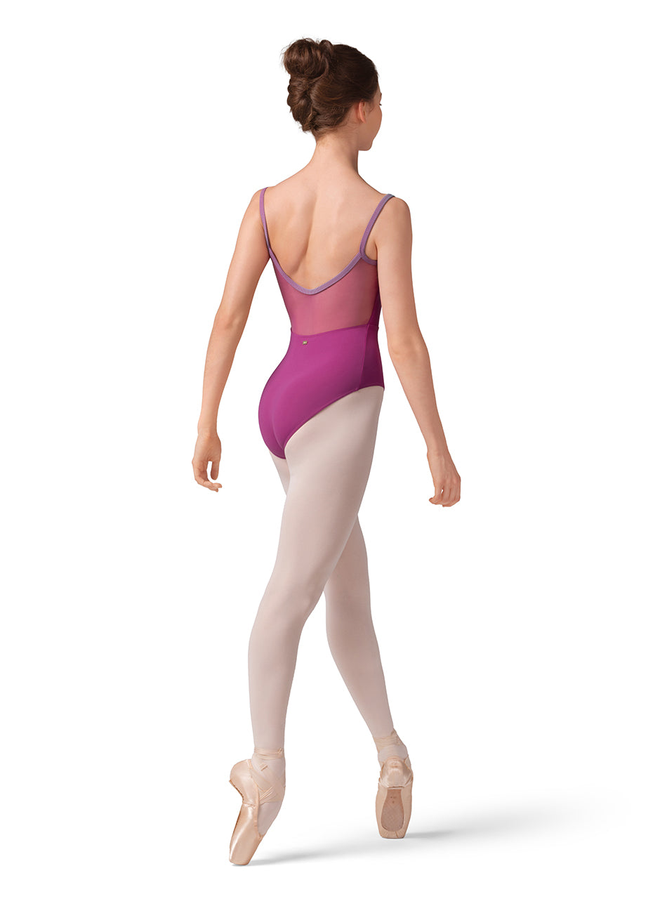Mirella Zephyr Seamed Bodice Cami Leotard