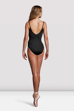 Mirella Black Label Scoop Neck Low Back Cami Leotard