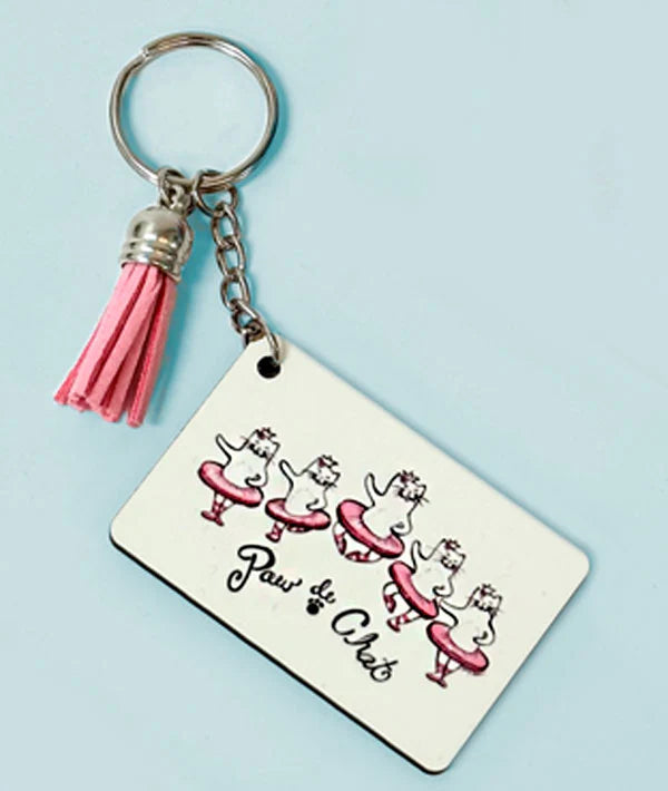Covet Dance Dancer Keychain with Tassel