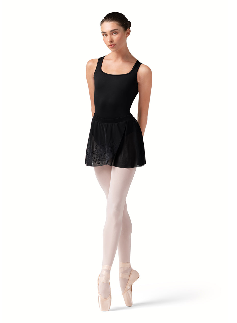 Bloch Zoe Embroidered Pull On Skirt