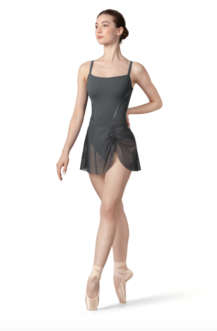 Bloch Twist Mesh Pull On Skirt