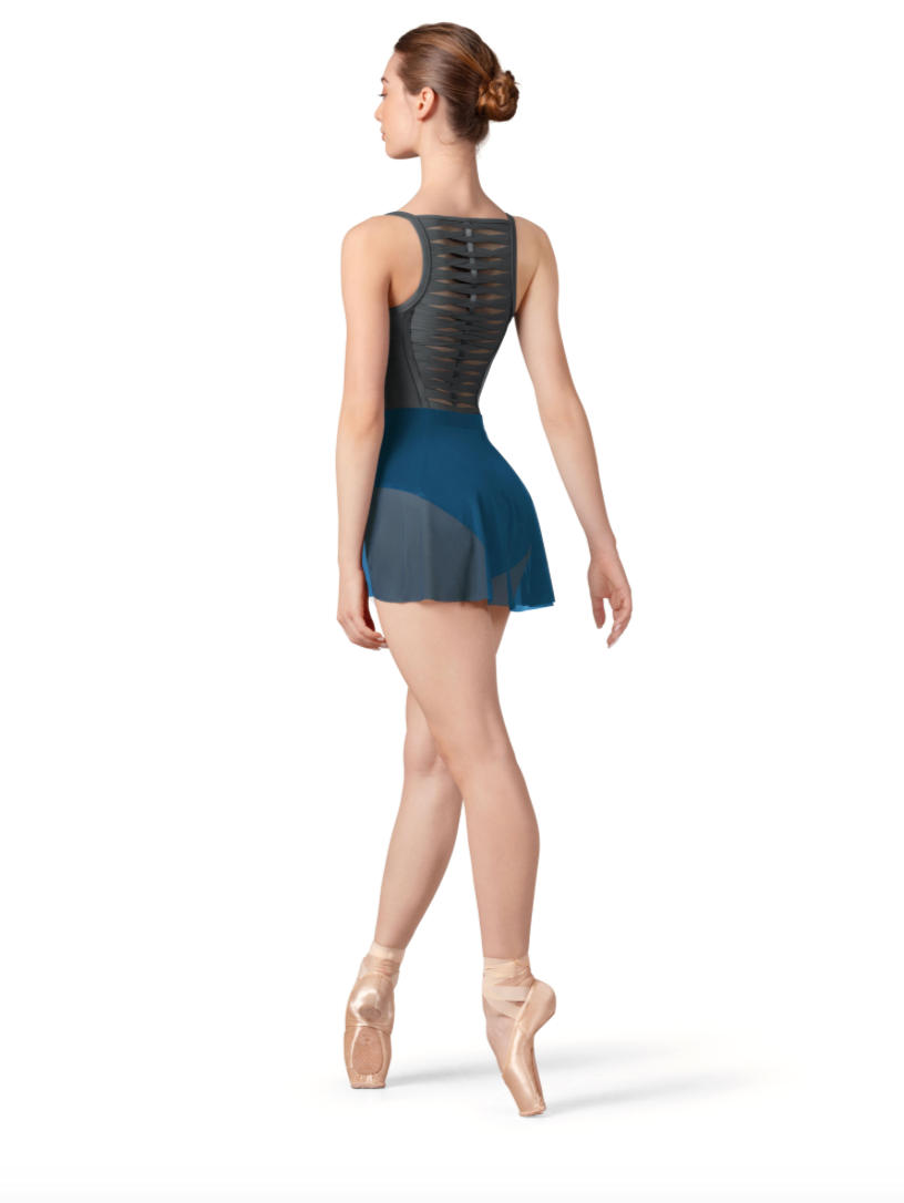 Bloch Twist Mesh Pull On Skirt