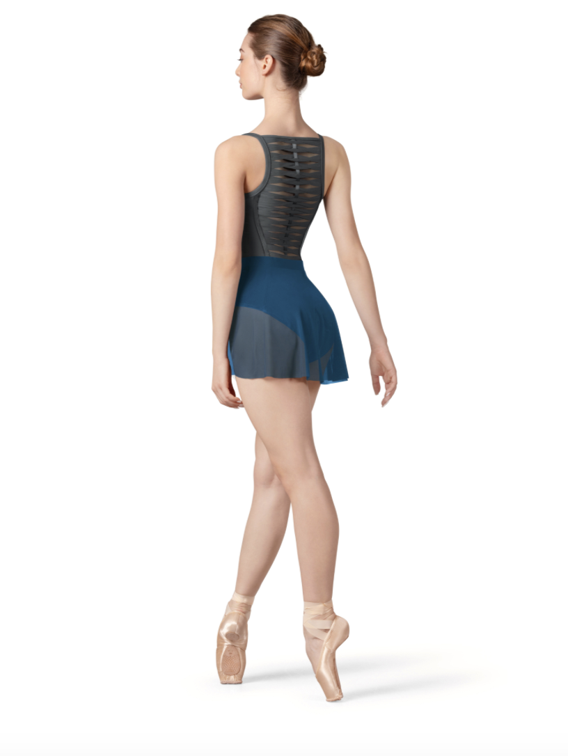 Bloch Twist Mesh Pull On Skirt