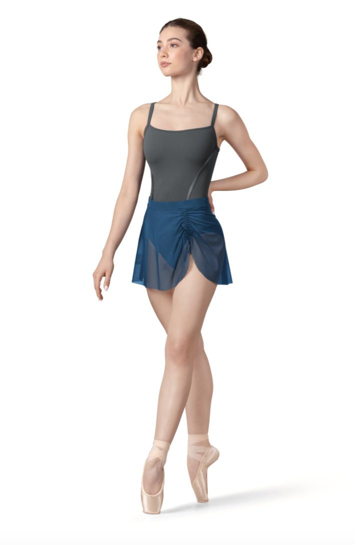 Bloch Twist Mesh Pull On Skirt