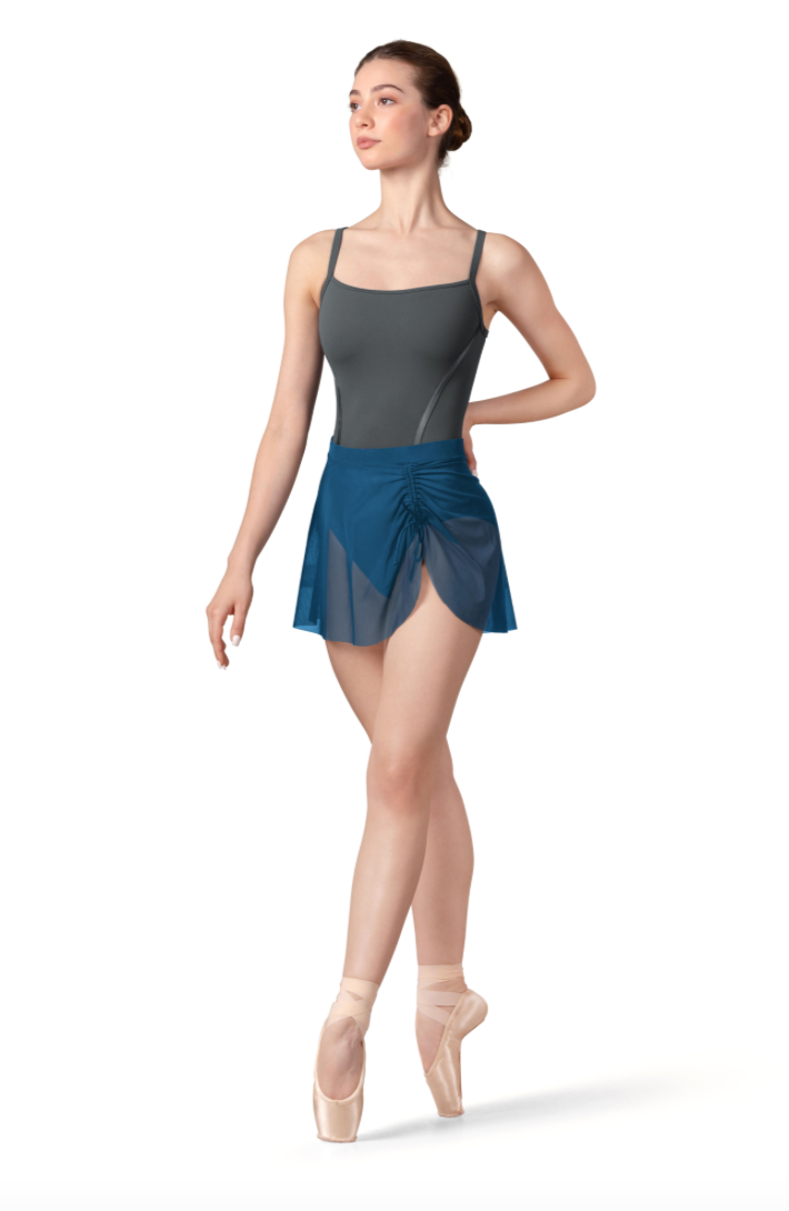 Bloch Twist Mesh Pull On Skirt