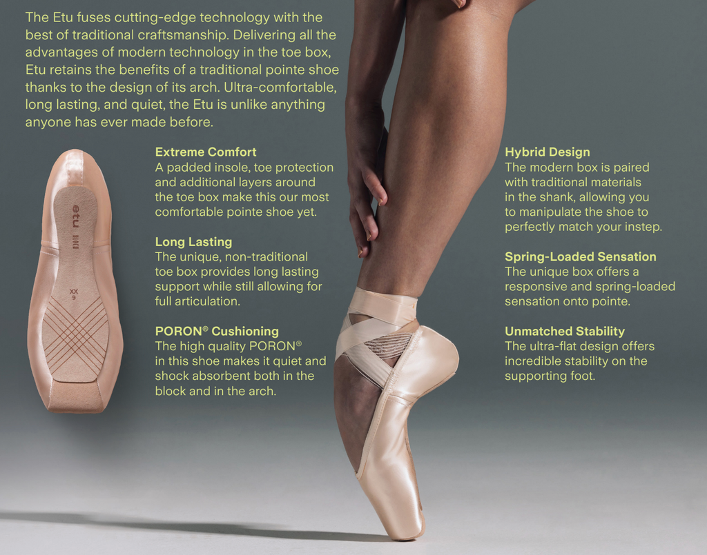 Bloch ETU Suede Toe Pointe Shoe