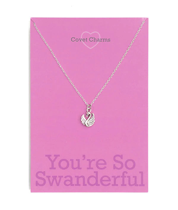 Covet Dance You're So Swanderful Necklace