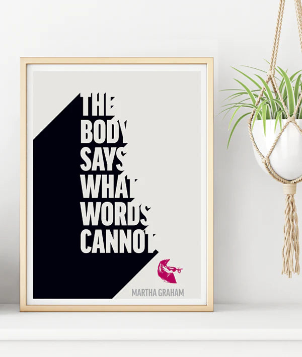 Covet Dance The Body Says Poster