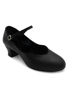 Capezio Suede Sole Jr Footlight Character Shoe