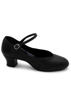 Capezio Suede Sole Jr Footlight Character Shoe