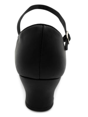 Capezio Suede Sole Jr Footlight Character Shoe