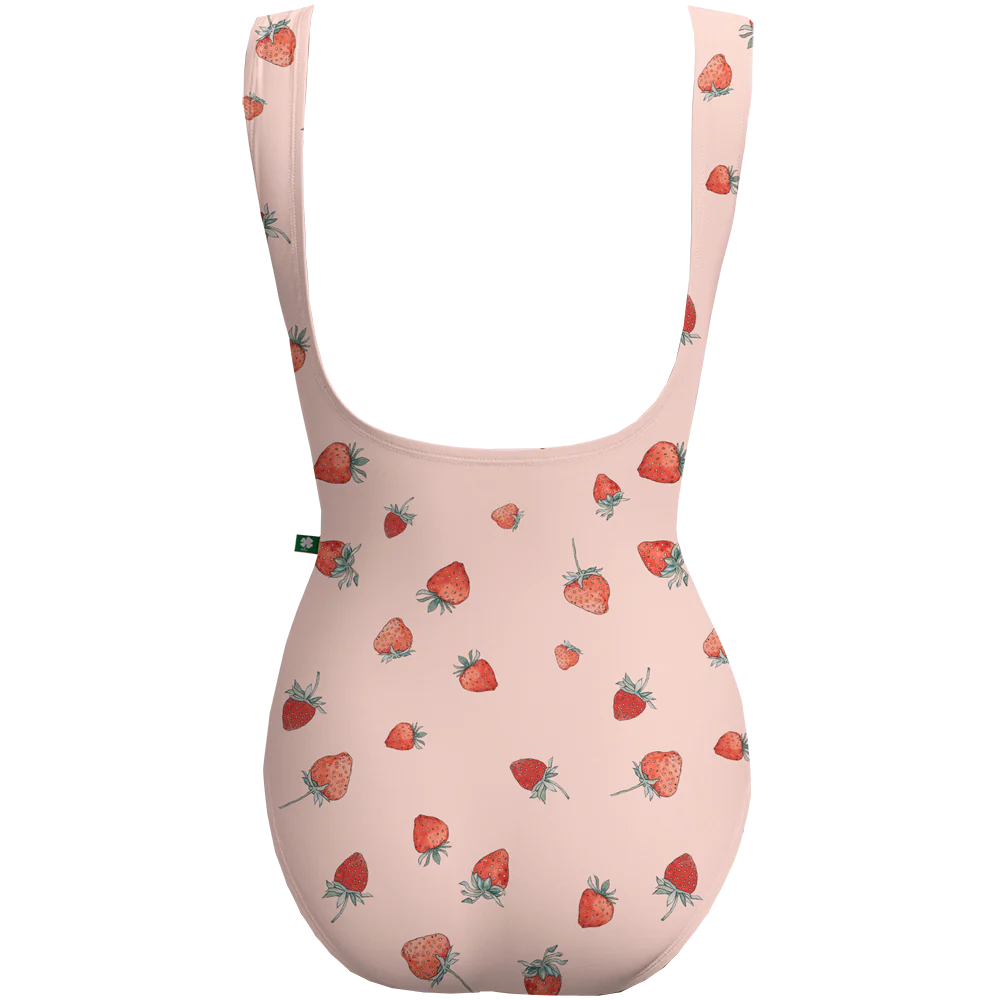 Lucky Leo Pink Strawberries Leotard