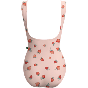 Lucky Leo Pink Strawberries Leotard