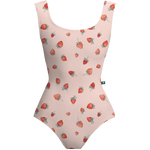 Lucky Leo Pink Strawberries Leotard