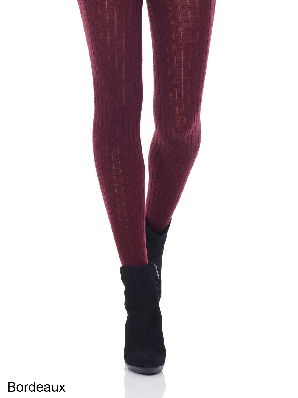 Mondor Merino Wool Ribbed Tights