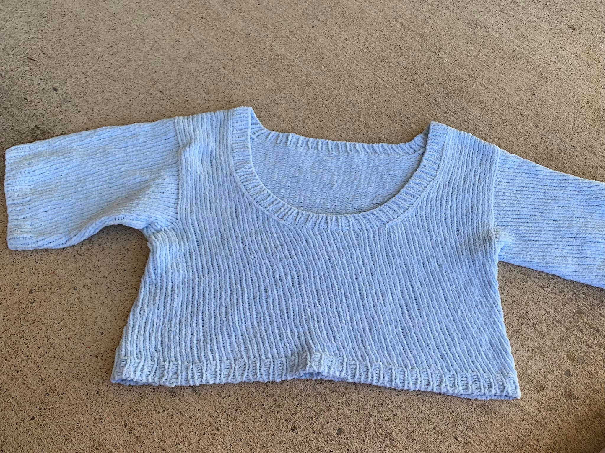 DBD Chenille Boxy Crop