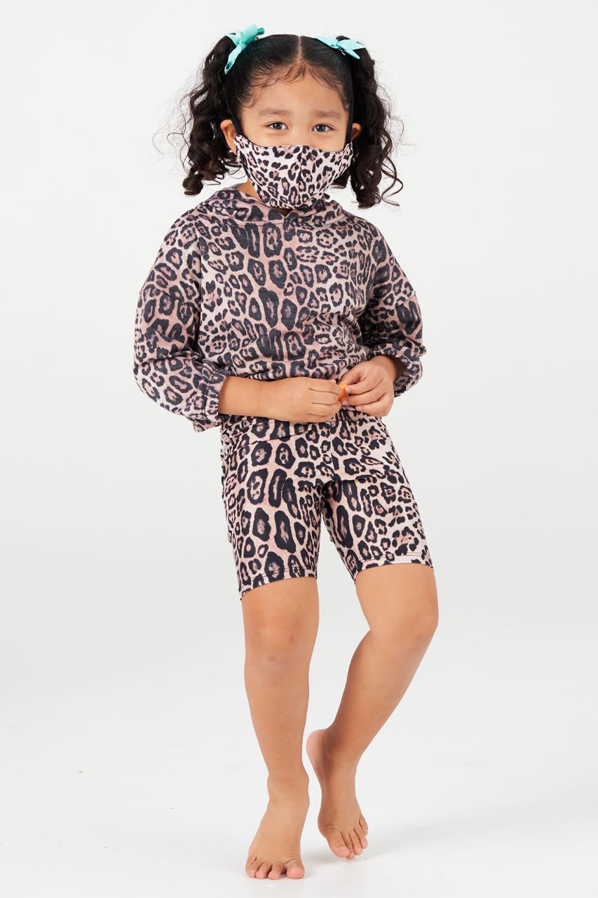 Onzie Youth Leopard Bike Short