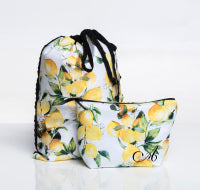 Ainsliewear Make-Up Bag in Limoncello