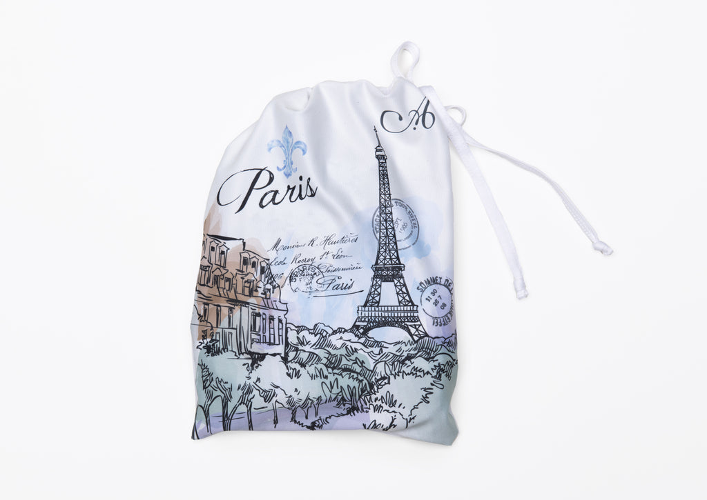 Ainsliewear Shoe Bag in Paris Print
