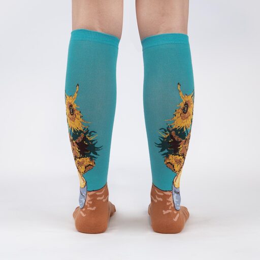 Sock It To Me Knee High Sunflowers