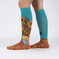 Sock It To Me Knee High Sunflowers