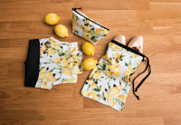 Ainsliewear Make-Up Bag in Limoncello