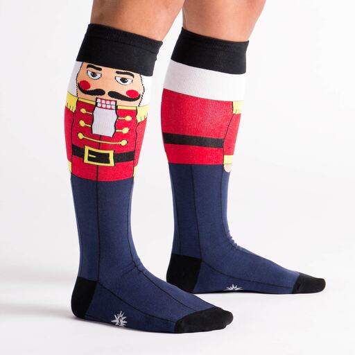 Sock It To Me Knee High Nutcracker