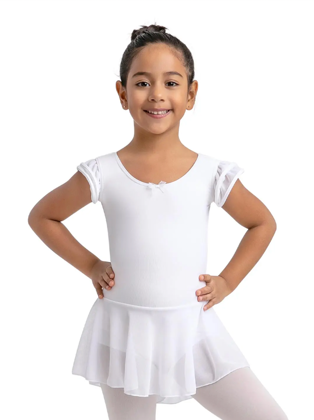 Capezio Puff Sleeve Dress
