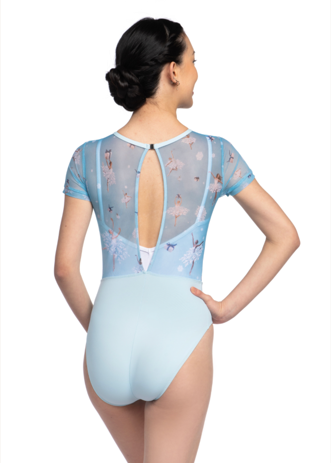 Ainsliewear Adina Leotard with Nutcracker Print (High Cut)
