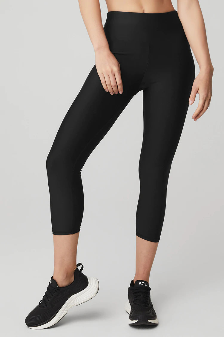 Black Warm Airlift Leggings by Alo on Sale