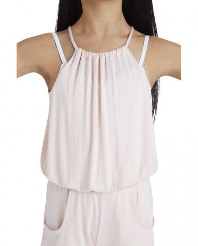 Capezio Pleated Romper