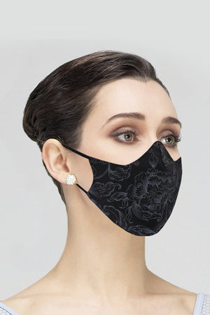 Wear Moi Microfibre and Cotton Face Mask Floral - Youth and Ladies